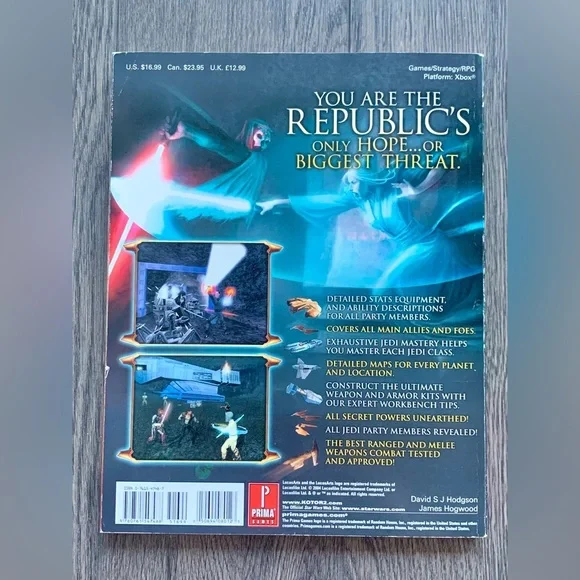 Star Wars II: The Knights of the Old Republic Official XBOX Game Guide - Picture 2 of 2